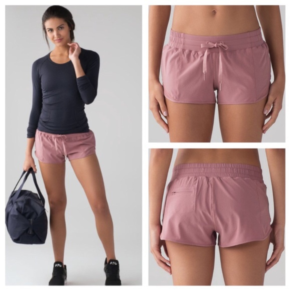 Sold Lululemon Hotty hot shorts quicksand